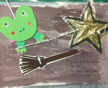 Frog and wand Sarah Jacobs